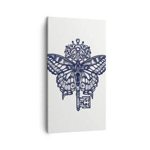 Vászonkép - A szív minden titka - 45x80 cm