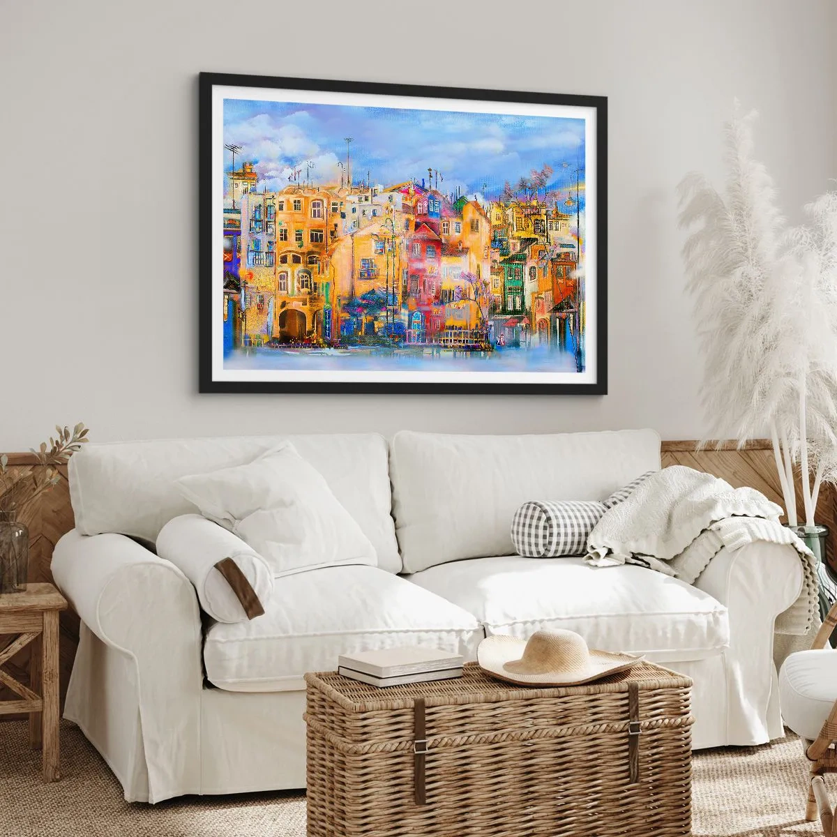 Poszter fehér keretben - Együtt vagyunk - 91x61 cm