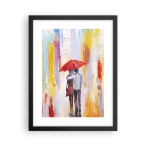 Poszter fehér keretben - Hadd essen az eső - 30x40 cm