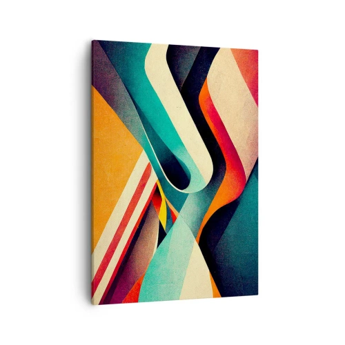 Vászonkép - Intenzív kompozíció - 50x70 cm