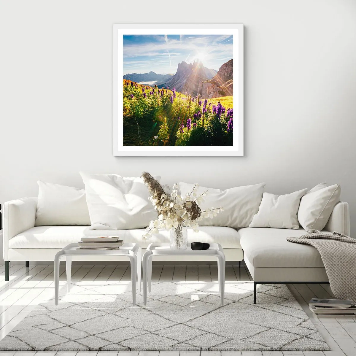 Poszter fekete keretben - A gyógynövények titkos élete - 30x30 cm