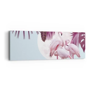 Vászonkép - Három madárgrácia - 90x30 cm