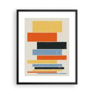 Poszter fehér keretben - Zenei felvétel - 40x50 cm