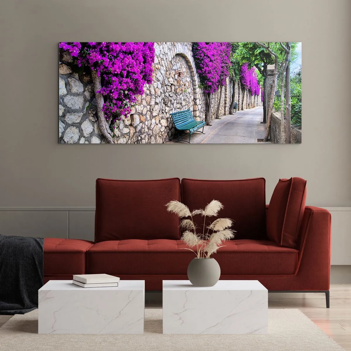 Üveg kép - Találkozzunk minél előbb - 120x50 cm