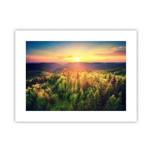 Poszter - Hegytetők és csúcsok - 40x30 cm