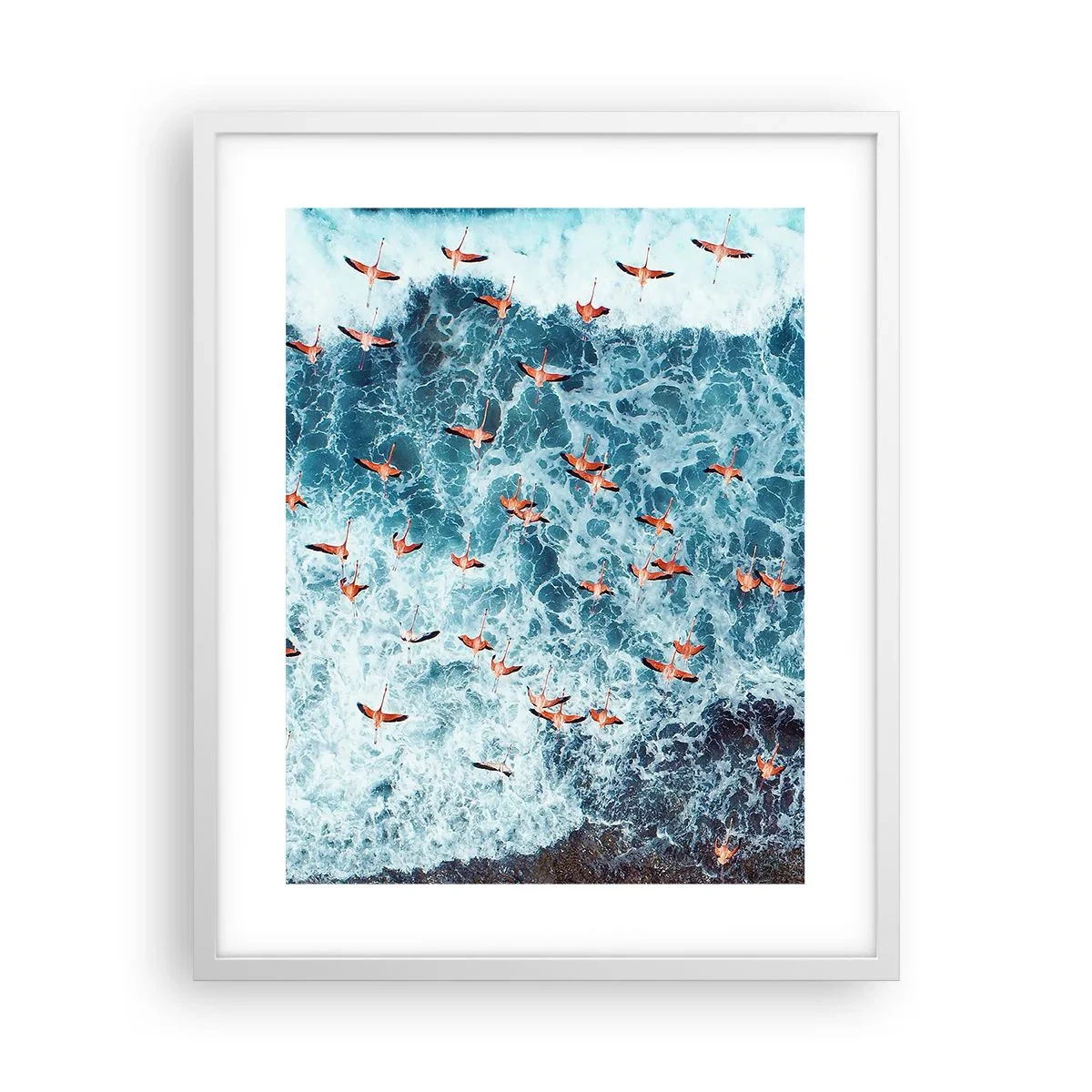 Poszter fekete keretben - A tengerparti parádé - 40x50 cm