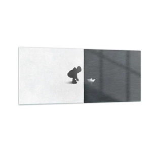 Üveg kép - Nagy utazás - 100x40 cm