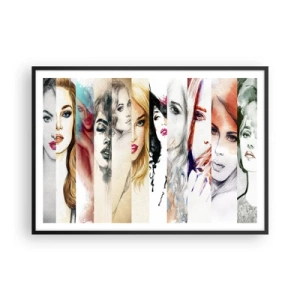 Poszter fehér keretben - És ez mindig TE  - 100x70 cm