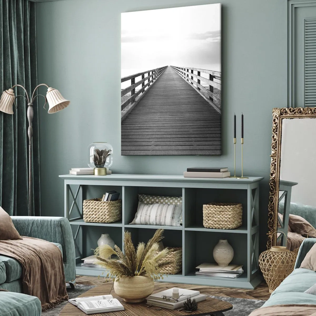 Vászonkép - A messzeségbe... - 55x100 cm