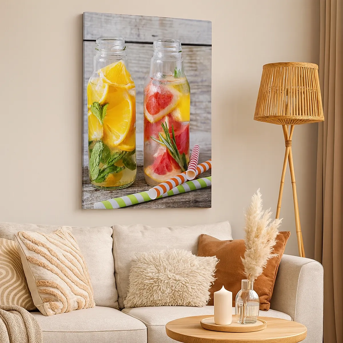 Vászonkép - Természeténél fogva egészséges - 50x70 cm