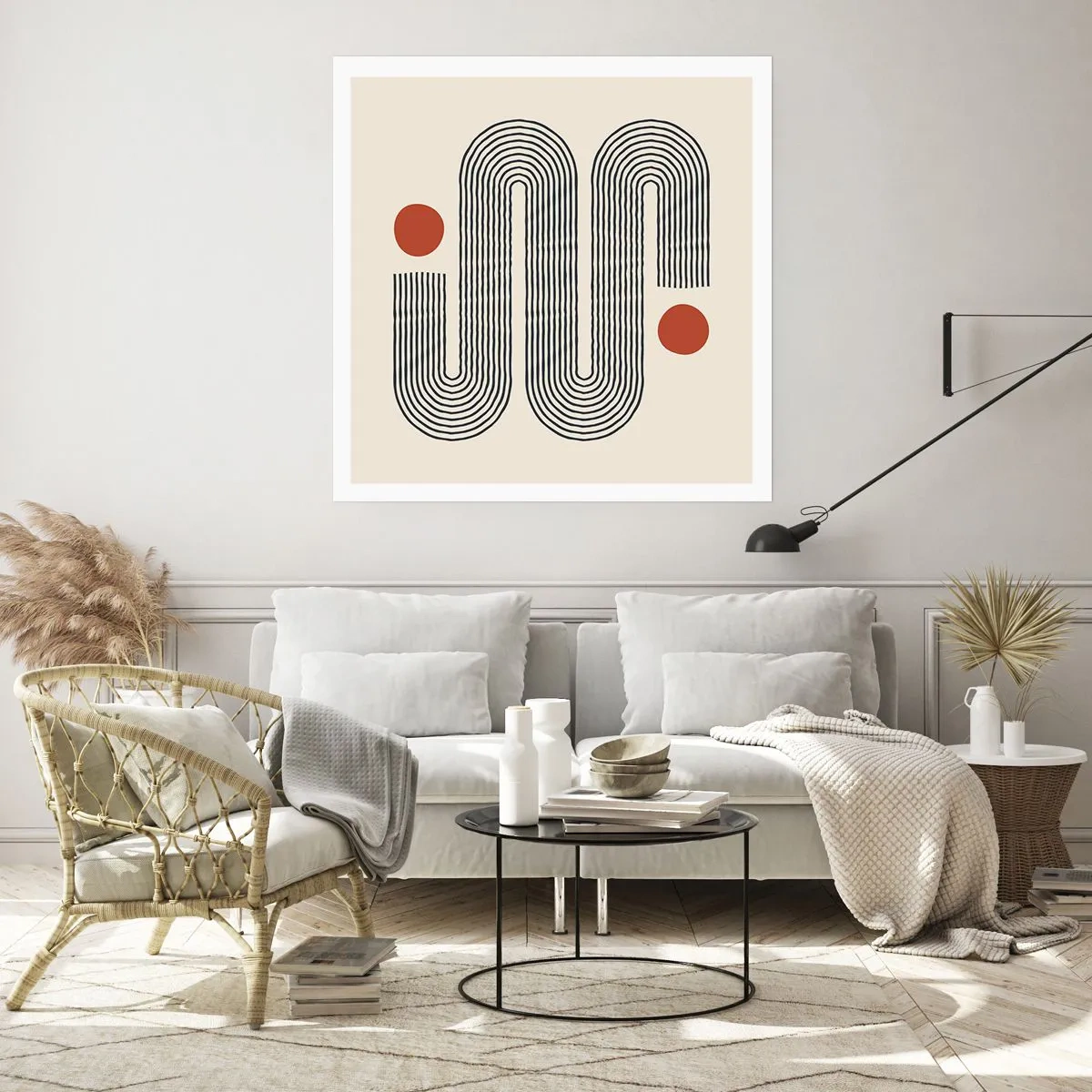 Poszter - Elejétől végéig - 40x40 cm