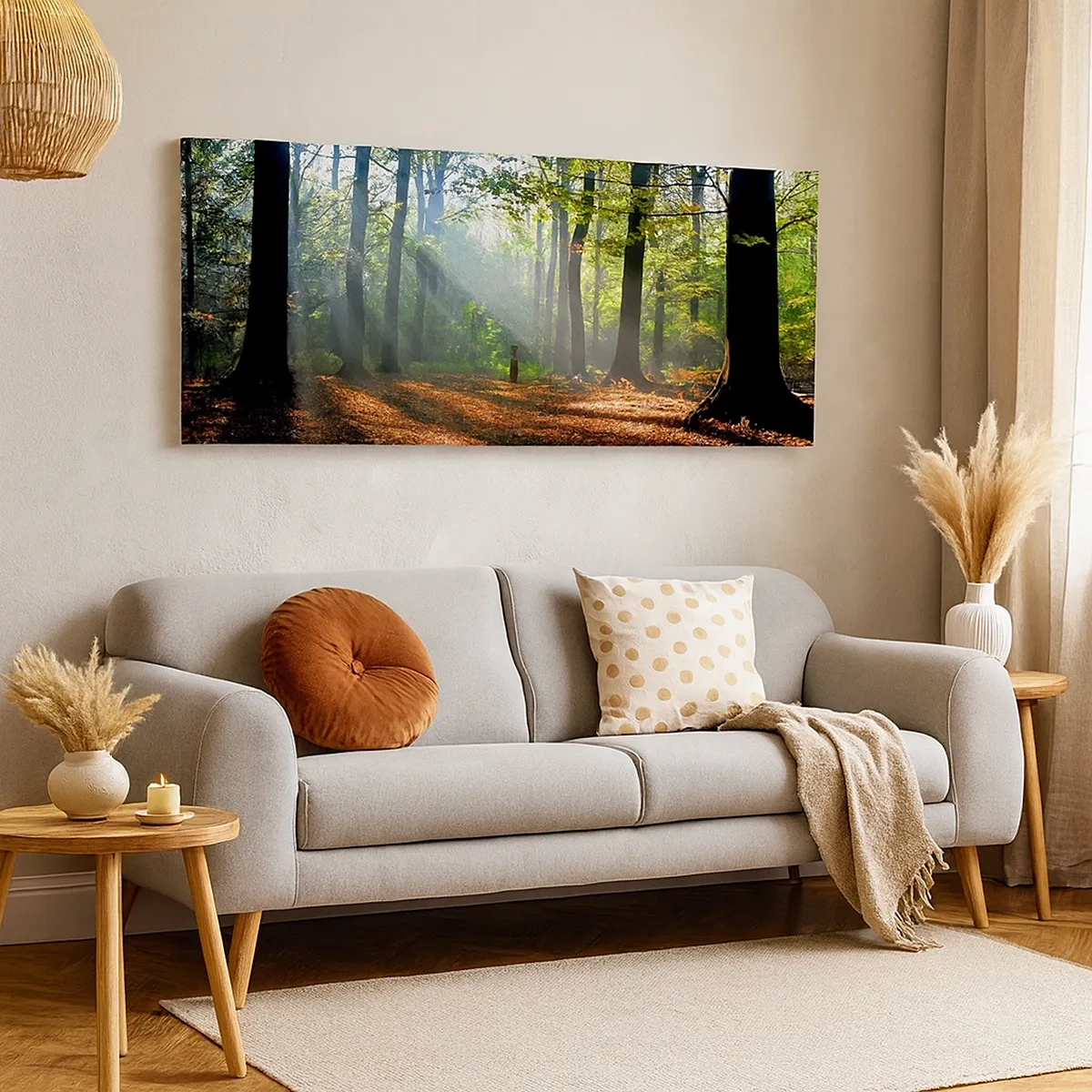 Vászonkép - Ragyogások és árnyékok - 30x30 cm