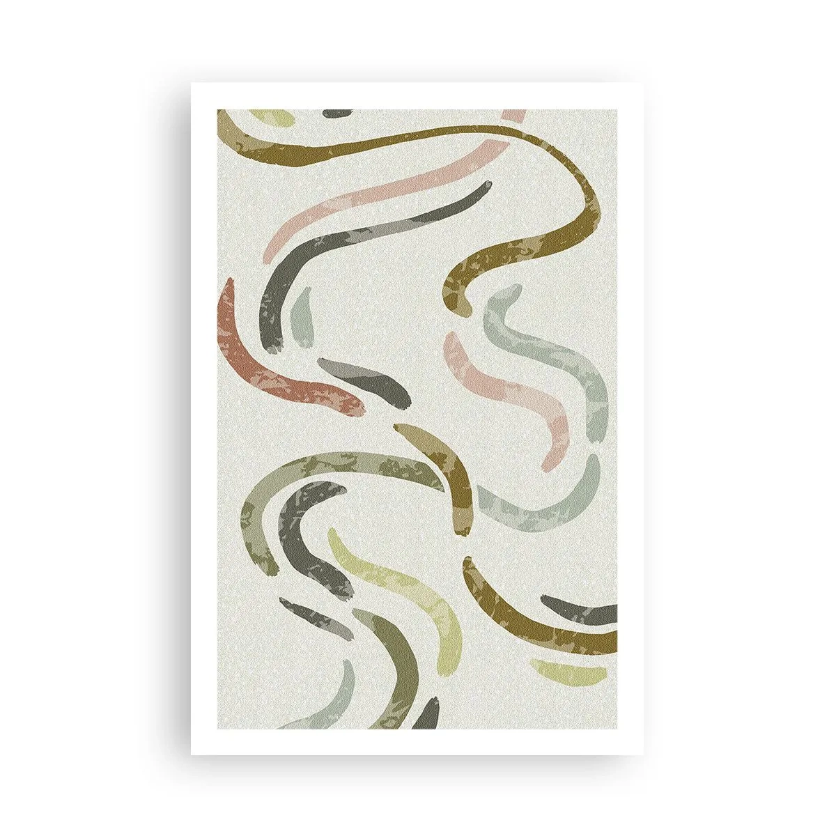 Poszter - Az absztrakció vidám tánca - 61x91 cm