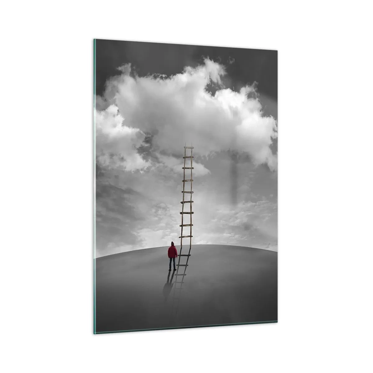 Üveg kép - Minden lehetséges - 50x70 cm