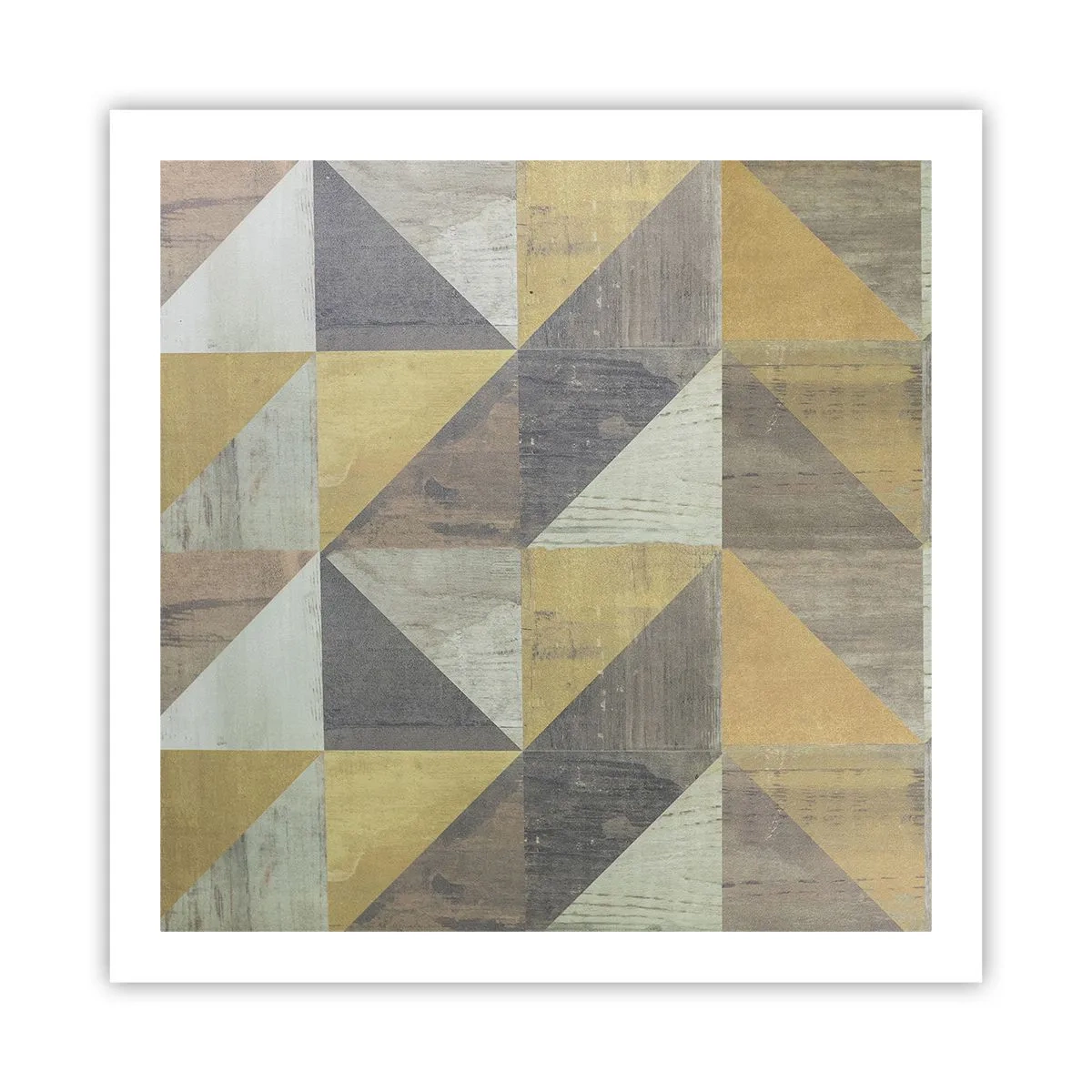 Poszter - A háromszög szögében - 60x60 cm