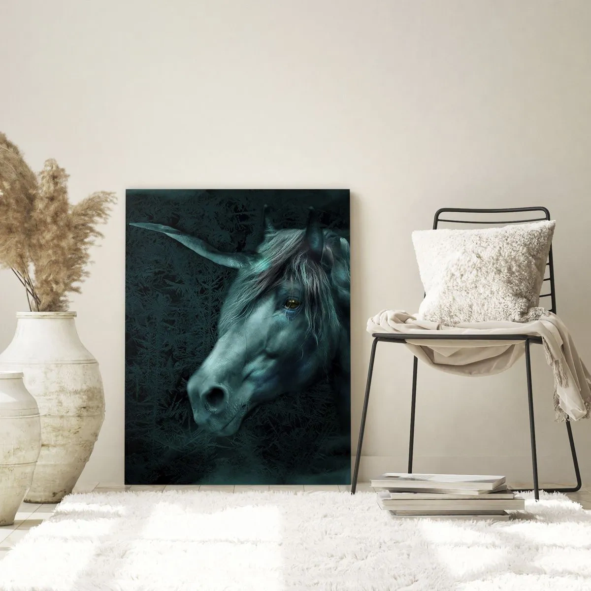 Üveg kép - Mesebeli erdőben - 80x120 cm