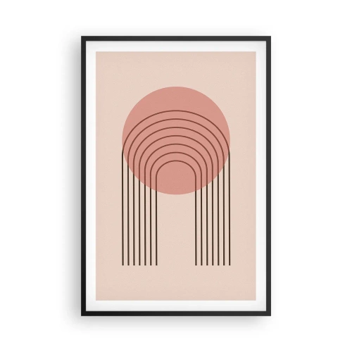 Poszter fehér keretben - Ellenállhatatlan vonzalom - 61x91 cm