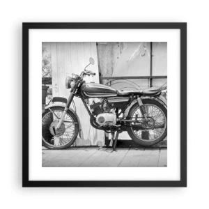 Poszter fehér keretben - Klasszikus mindenek felett - 40x40 cm