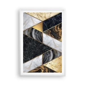 Poszter fekete keretben - Kőről kőre - 61x91 cm