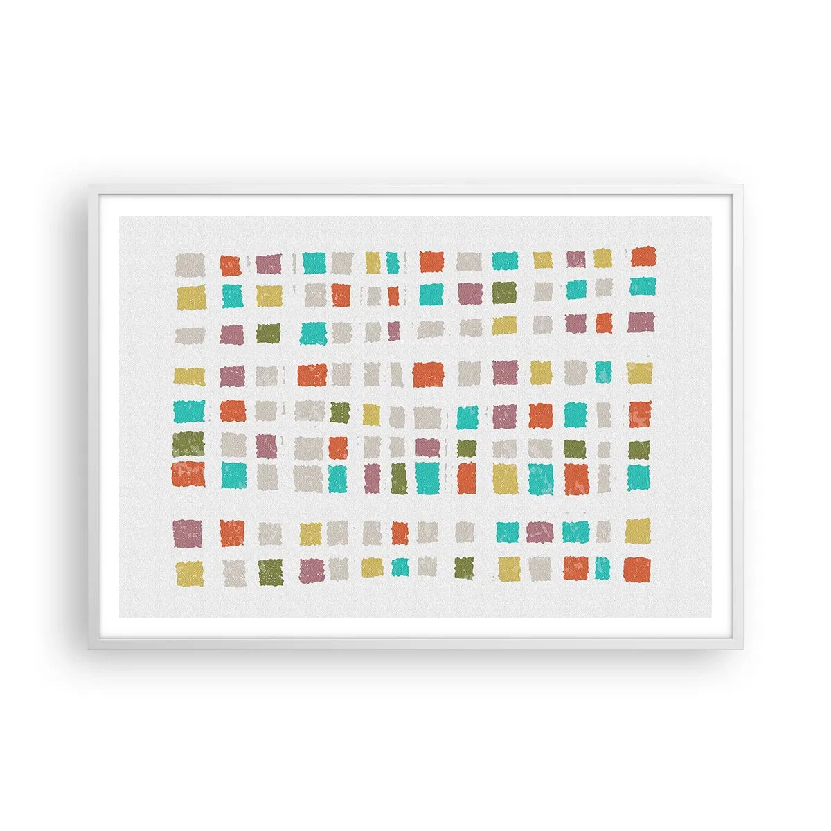 Poszter fekete keretben - Ismeretlen játék - 100x70 cm