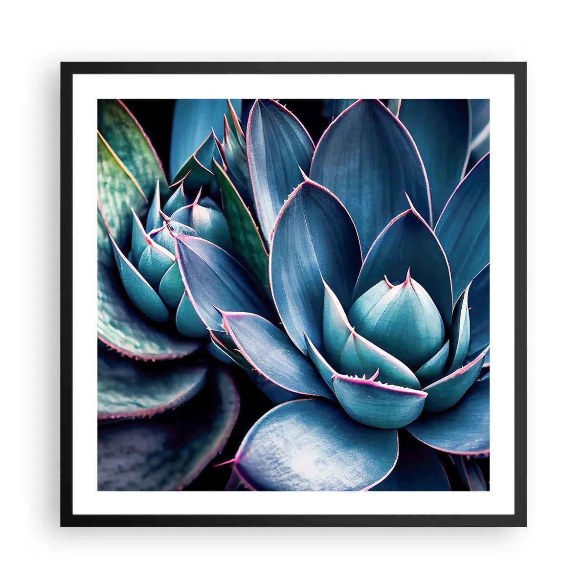 Poszter fehér keretben - Életerő - 60x60 cm