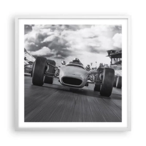 Poszter fekete keretben - Van erő! - 60x60 cm