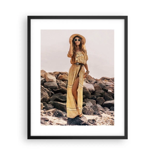 Poszter fehér keretben - A kövek varázsa - 40x50 cm