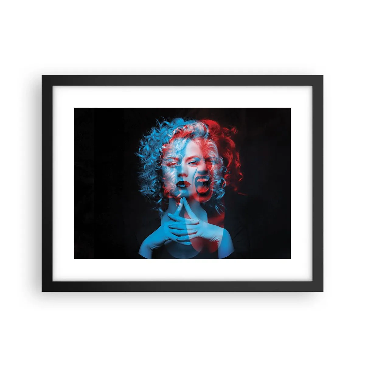 Poszter fehér keretben - Alterego - 40x30 cm