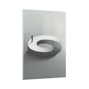 Üveg kép - És bölcsnek lenni - 80x120 cm