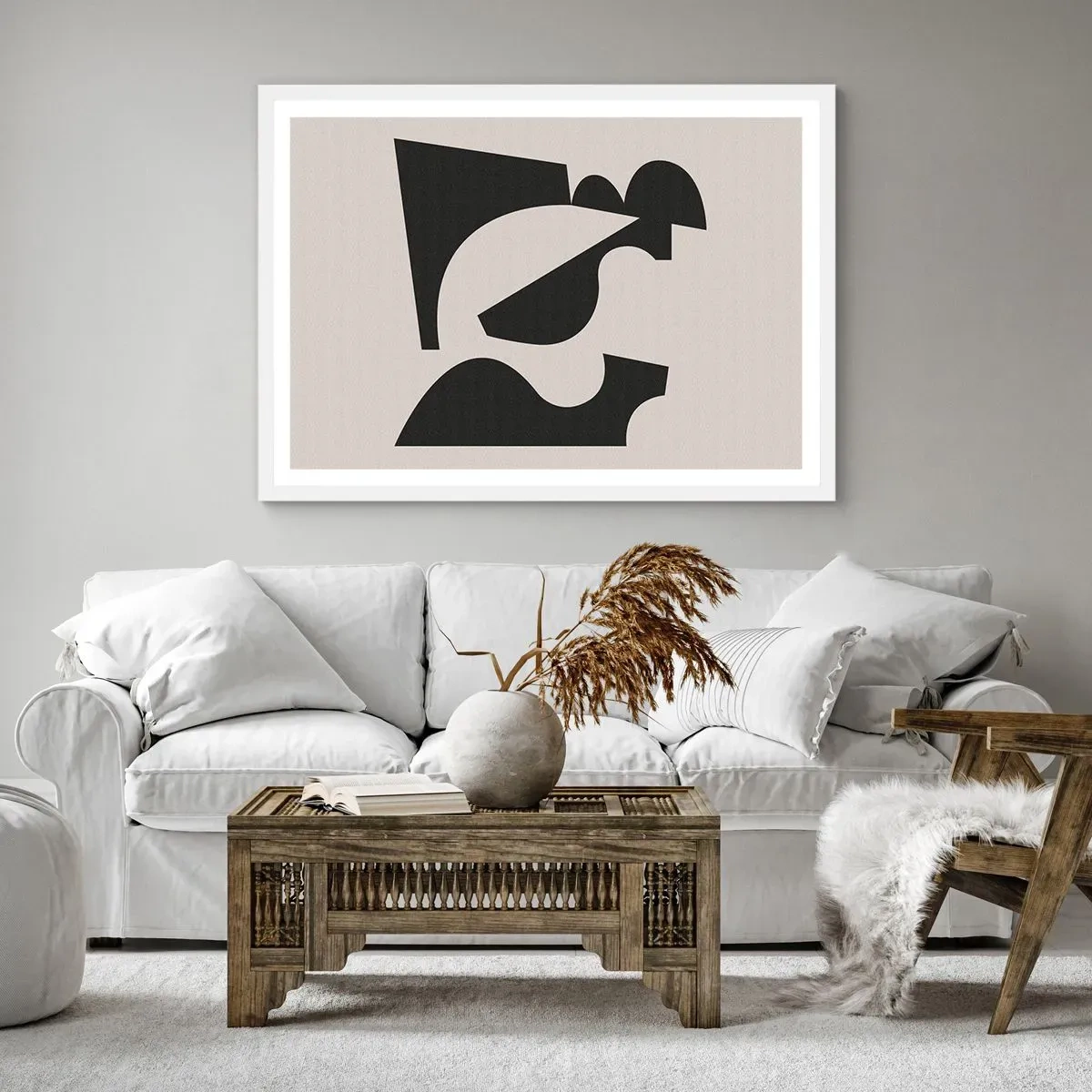 Poszter fekete keretben - Önálló összeállításra - 91x61 cm