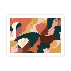 Poszter - Csak a nőiesség - 70x50 cm