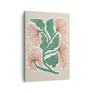 Vászonkép - Népi és modern - 50x70 cm