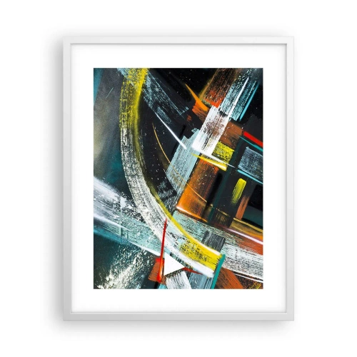 Poszter fekete keretben - A mozgás energiája - 40x50 cm