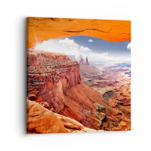 Vászonkép - Maga a természet faragta - 30x30 cm