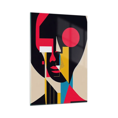 Üveg kép - Az ő belső világa - 80x120 cm