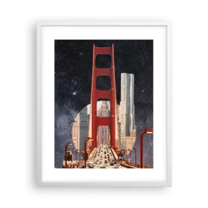 Poszter fekete keretben - Mindig a középpontban - 40x50 cm