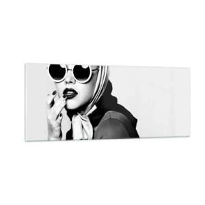 Üveg kép - Üdvözlet a 60-as évekből - 100x40 cm