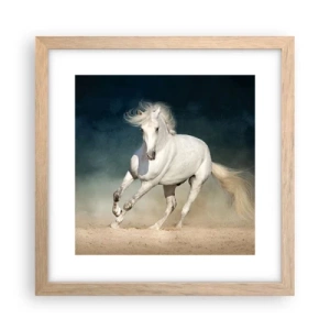 Poszter világos tölgy keretben - A szabadság tiszta állapotban - 30x30 cm