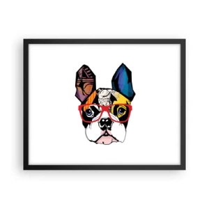 Poszter fehér keretben - Értelmiségi - 50x40 cm