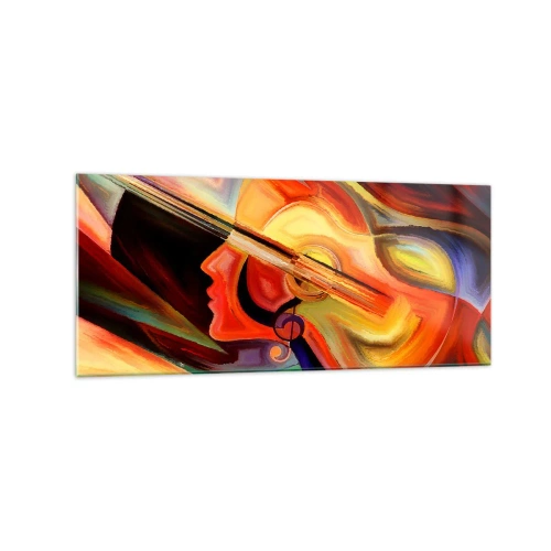 Üveg kép - Minden stimmel - 120x50 cm