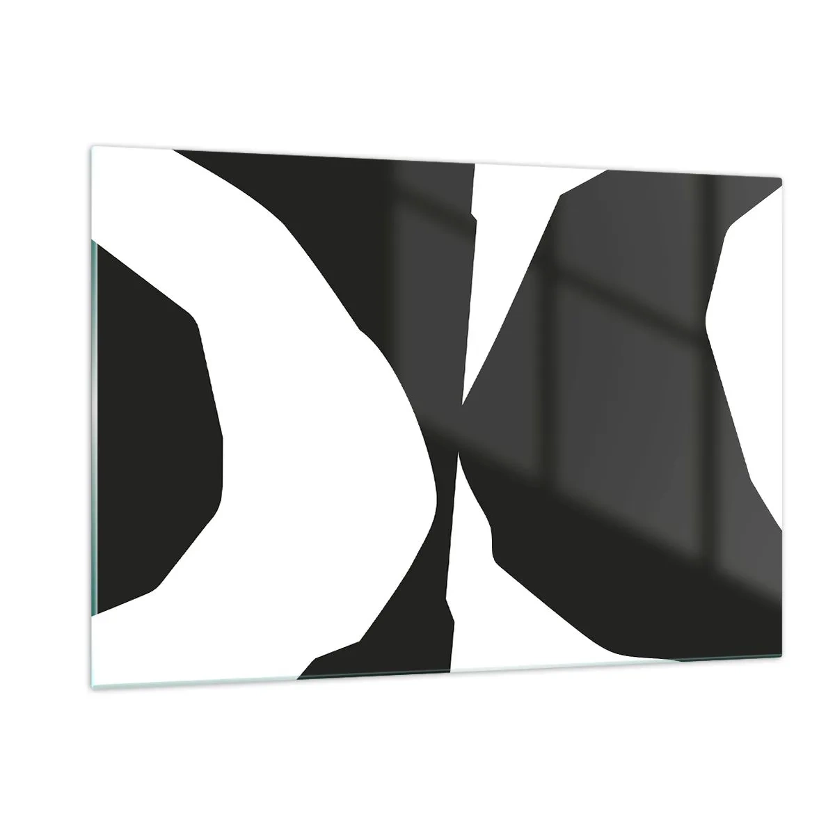 Üveg kép - Pozitív-negatív - 120x80 cm