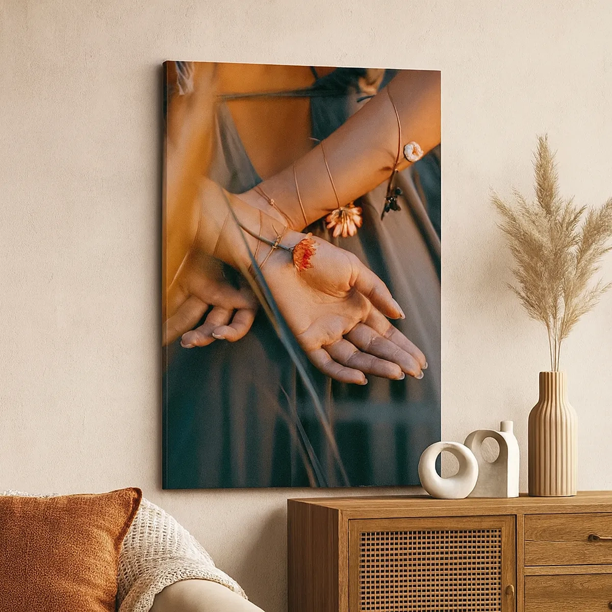 Vászonkép - Kapcsolatban a természettel - 50x70 cm