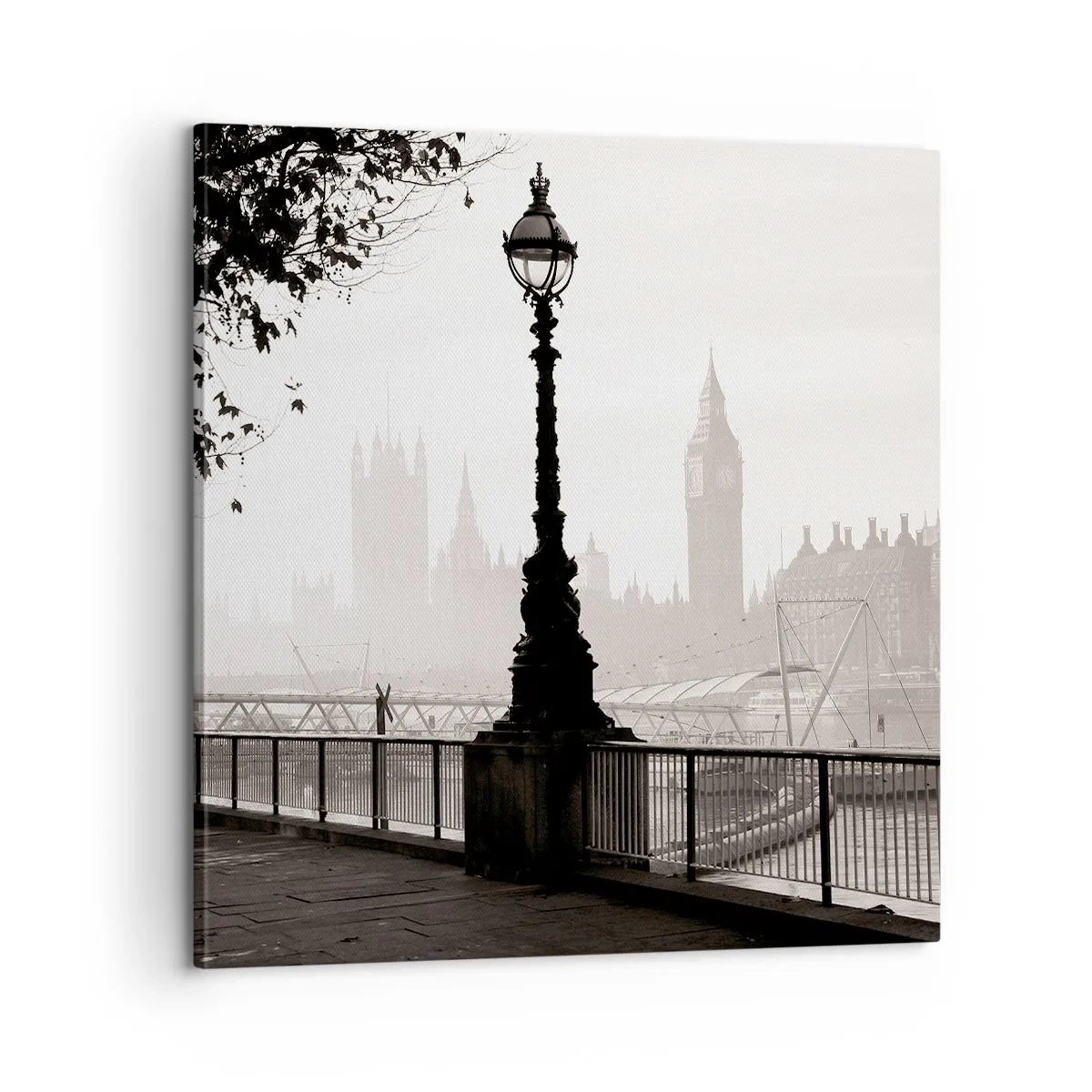 Vászonkép - Londoni reggel - 60x60 cm