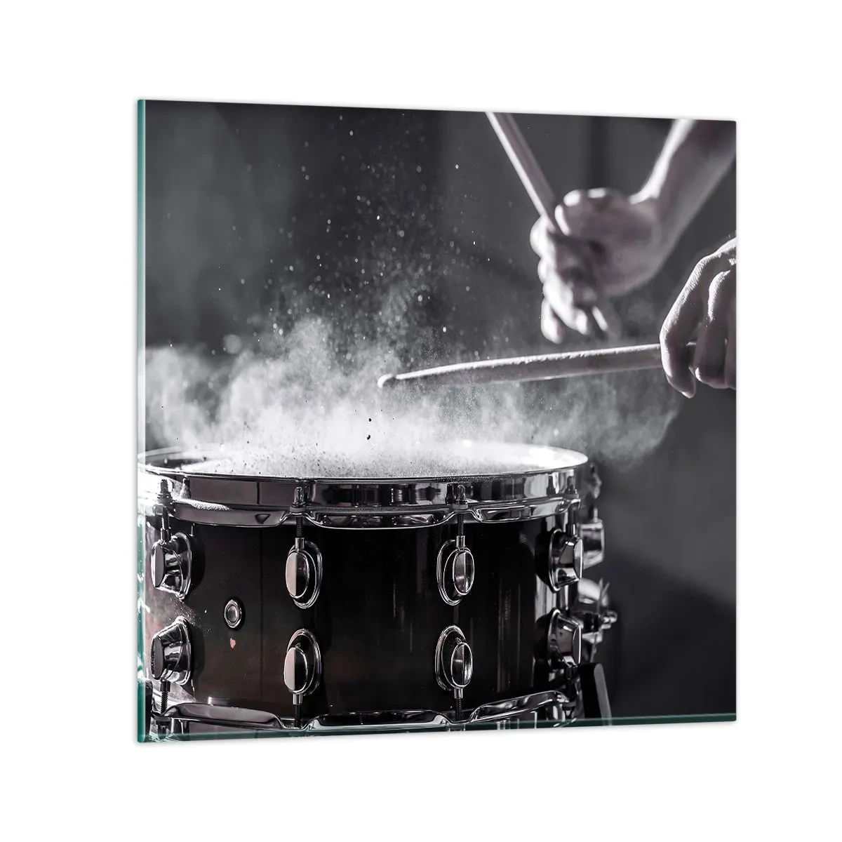 Üveg kép - A zene pulzusa - 30x30 cm