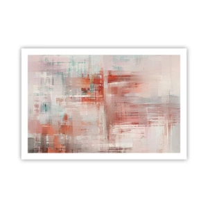Poszter - Ködös. De rózsaszín - 91x61 cm