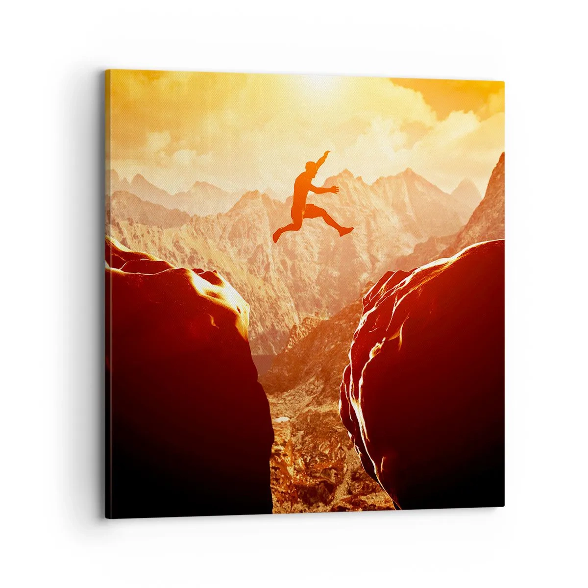 Vászonkép - Átlépve a határokat - 70x70 cm