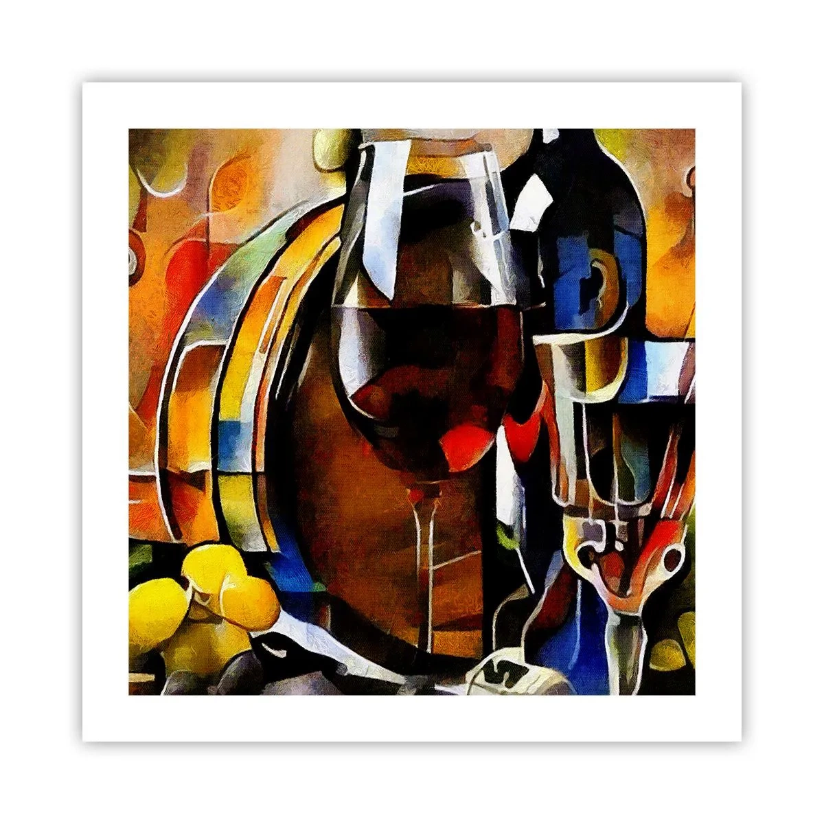 Poszter - A világ is színeket ölt - 50x50 cm