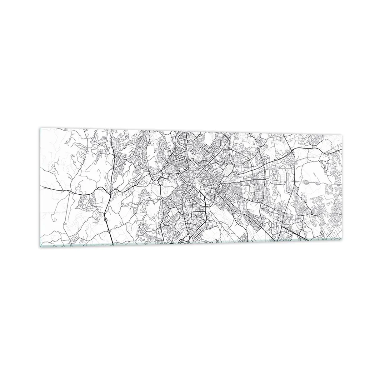 Üveg kép - Római kör - 90x30 cm