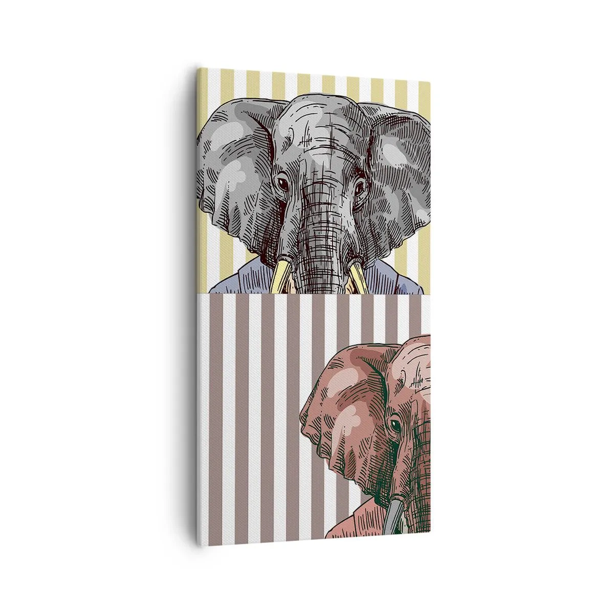 Vászonkép - Természeténél fogva elegáns - 55x100 cm