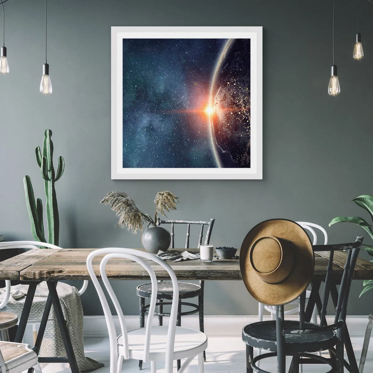 Poszter fekete keretben - Új perspektívában - 50x50 cm